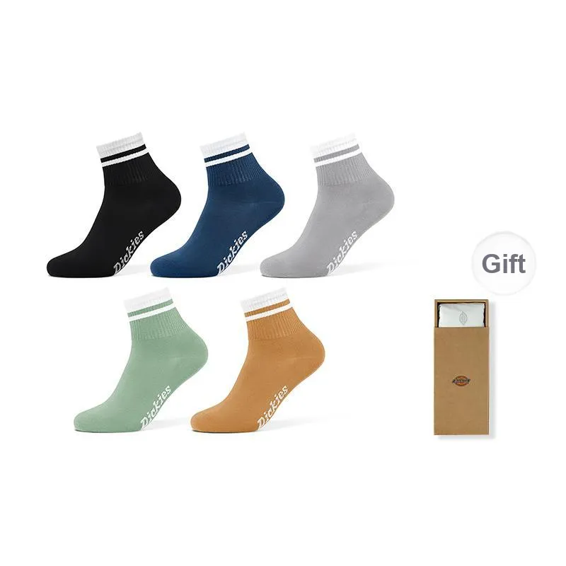 Dickies Mid Calf Socks Unisex Gift Box Combination-35