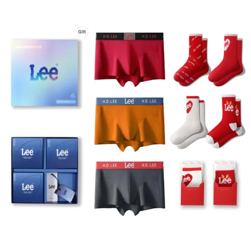 Lee Underpants Men's Combo Set Gift Box Set-16