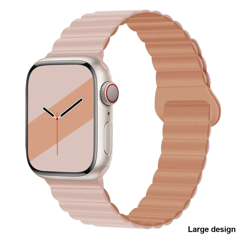 SOUTU Watch Band Apple Compatibility 38/40/41/42/44/45/49mm Silicone Material-6