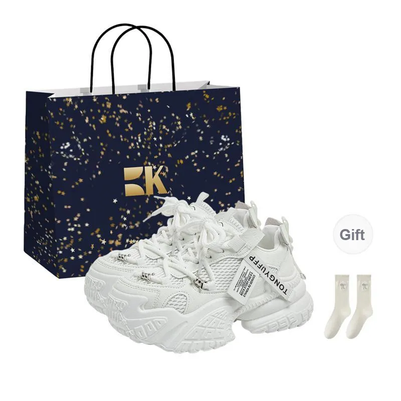 Boldi Kuki Slip Resistant Low Top Chunky Sneakers Women's-3