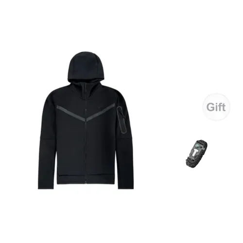 Nike Jackets Men Black Includes Wristband