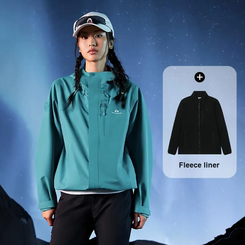 PIONEER CAMP Waterproof, Windproof, Breathable, Water Repellent, Abrasion Resistant, Thermal Windbreaker Jacket Women's-103