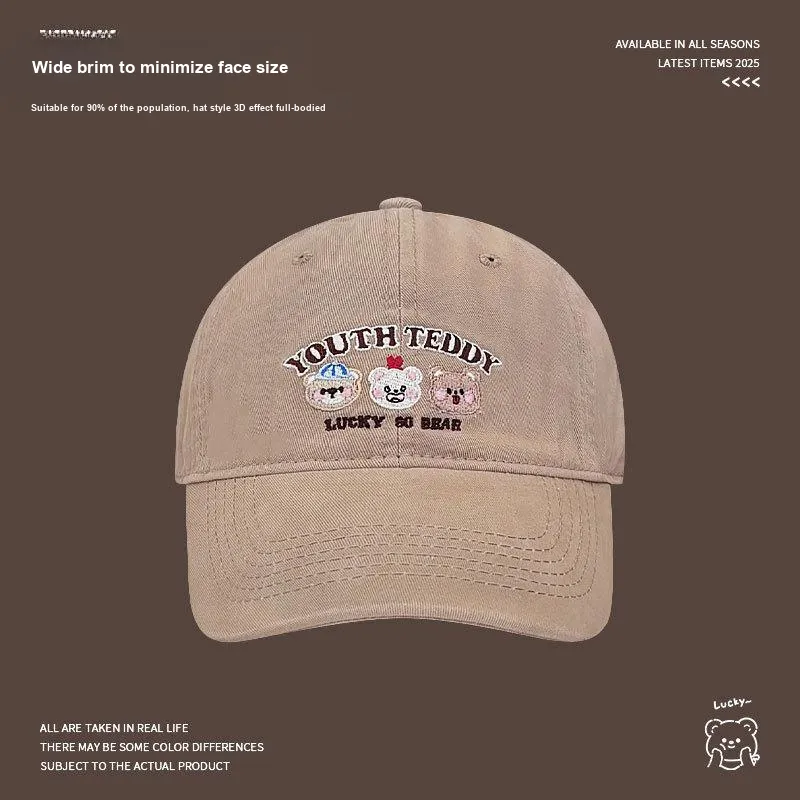 Yi Bu Kang Cotton Baseball Caps Women's-11