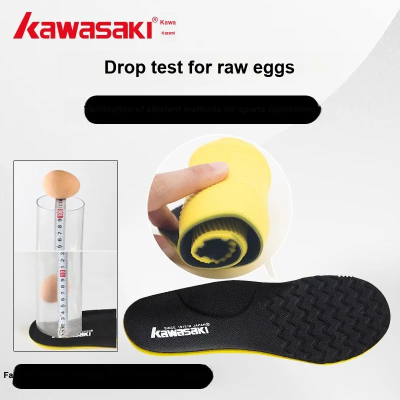 Kawasaki Badminton Equipment Unisex Slip Resistant Moisture Wicking Breathable Shock Absorbers-1
