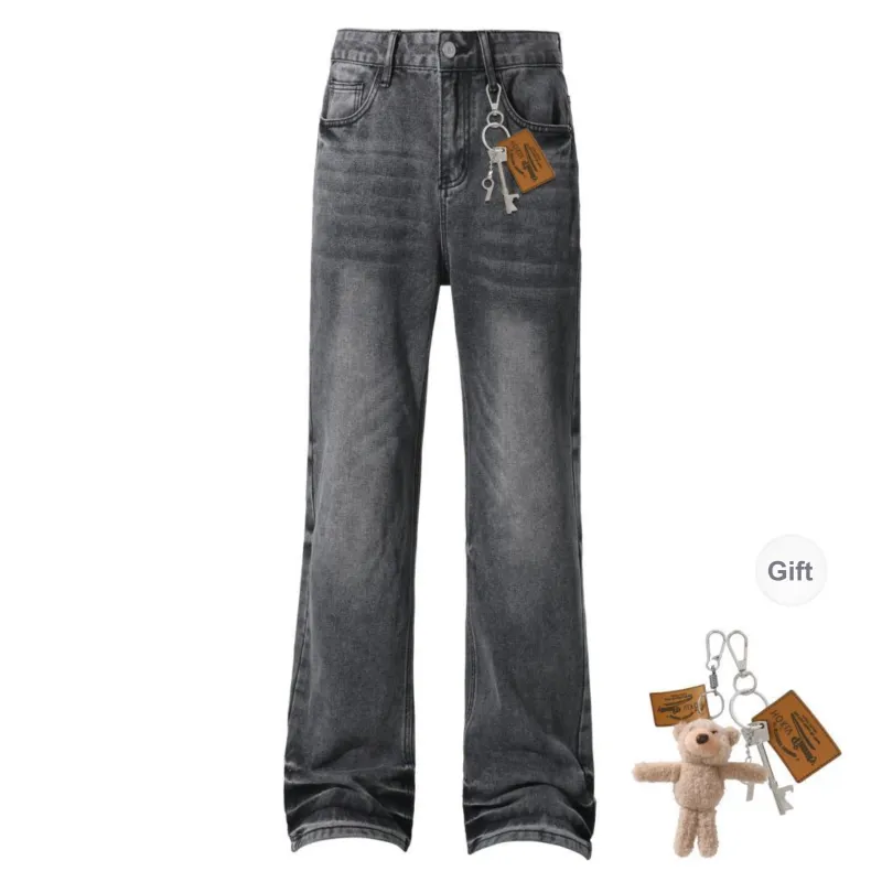 HOKLV Jeans Unisex-6
