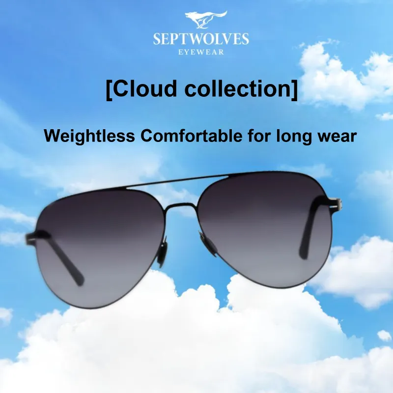 SEPTWOLVES Aviator Sunglasses Unisex-1