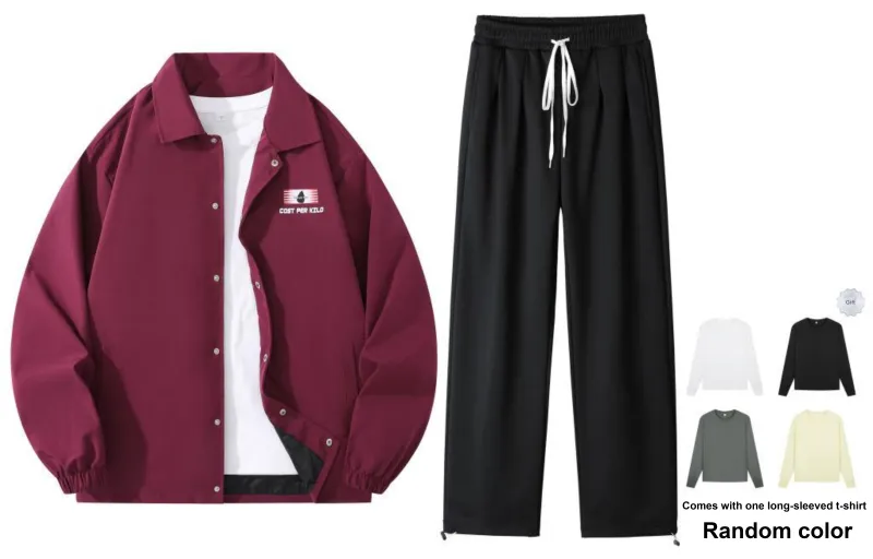 Cost Per Kilo Sports Casual Pants Set Unisex-15
