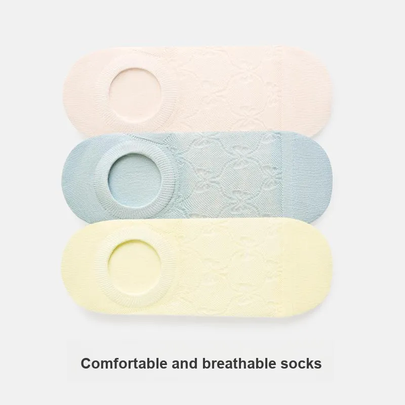 Primeet No Show Socks Women's 5 Pack-11
