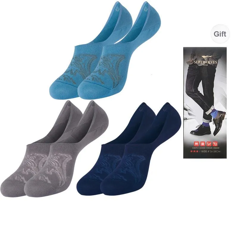 SEPTWOLVES Socks Gift Box Men's 3 Pack With Box Included-37