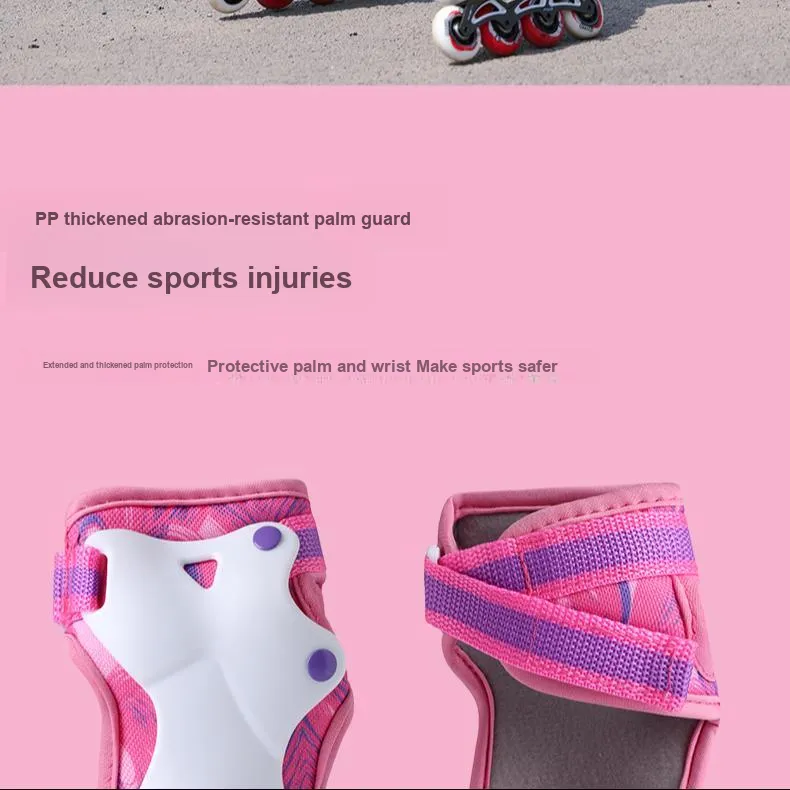 Michael Roller Skating Protective Gears Eco-Friendly PP Material Foam Lining Skateboard Bicycle-3