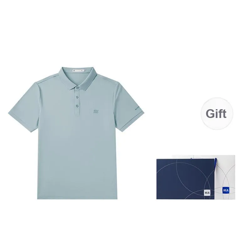 HLA Short Sleeved Polo Shirt Men's-41