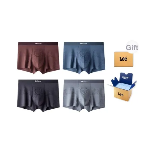 Lee совместный бренд модель Classic 101 Трусы Мужские Коробка 4 шт
