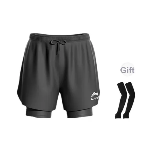 Лайнер Пляжные Шорты Унисекс Черный Набор в Коробке Подарок