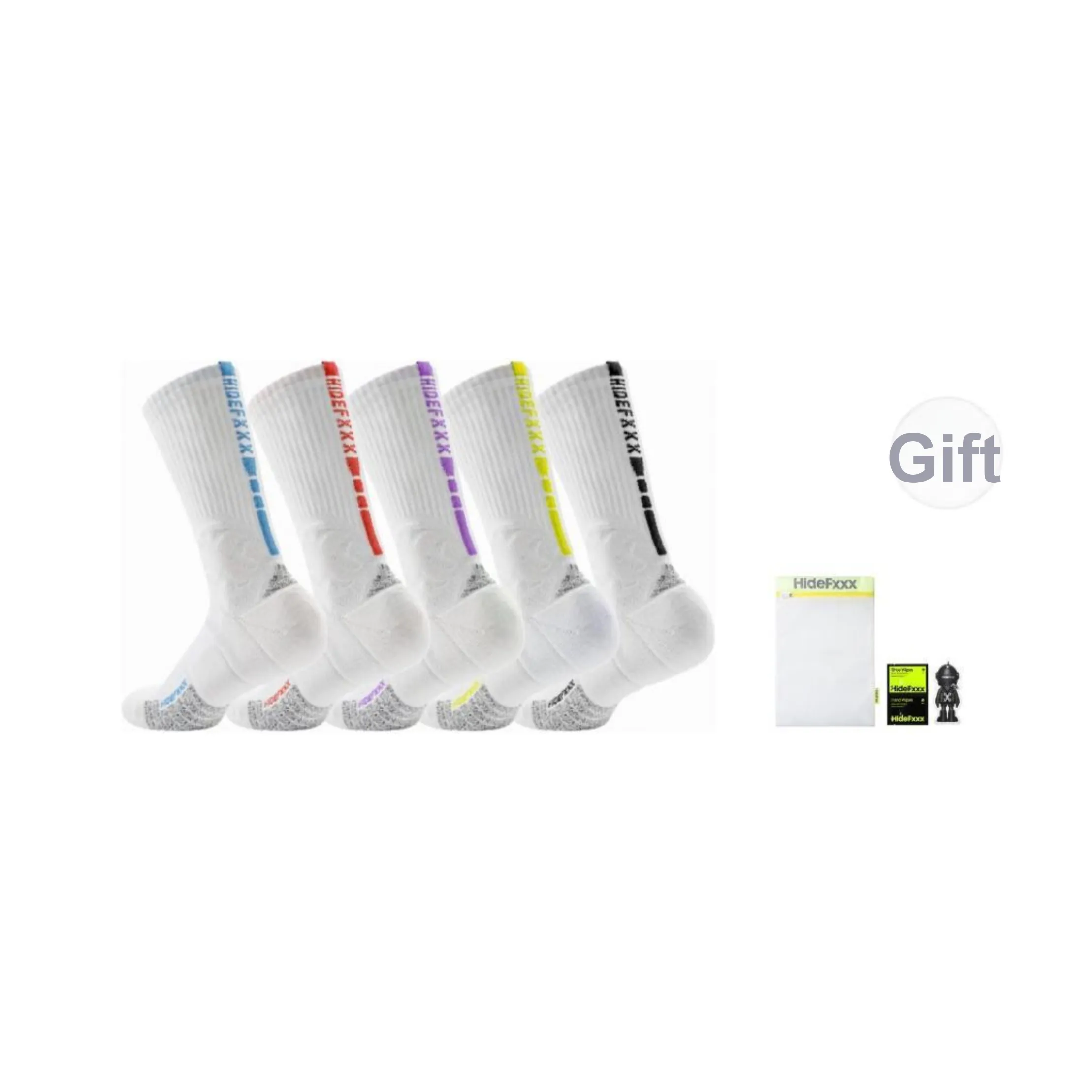 Hidefxx Basketball Socks Unisex Gift Box Combination