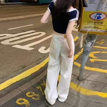 The New Age Family Jeans Women's White