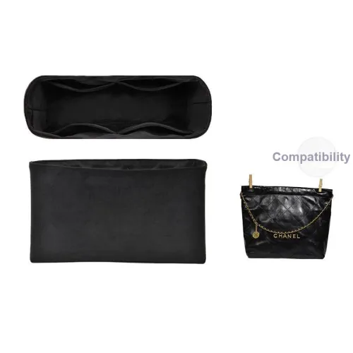 Sampony Велюр Сумка Вкладыш Женские Черный Бежевый