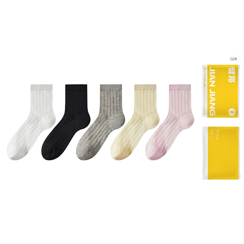 Master Mid Calf Socks Women's Shopping Bag Combo Set-8