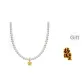 Gold Pearl Necklace