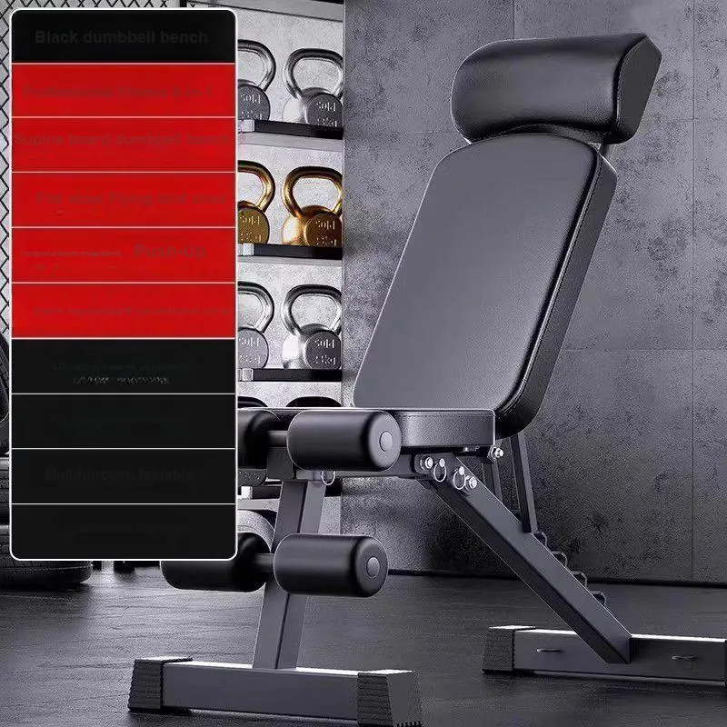 Tanxianhu Dumbbell Home Multifunction Fitness Equipment Sit Up Assist Folding Board And Bed-3