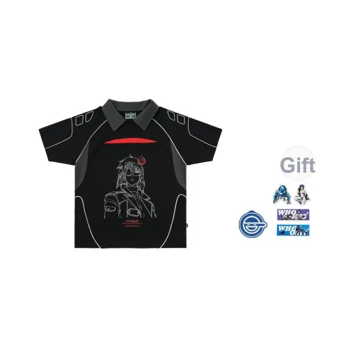 WHOOSIS X Ghost in The Shell, Collaboration Унисекс Поло