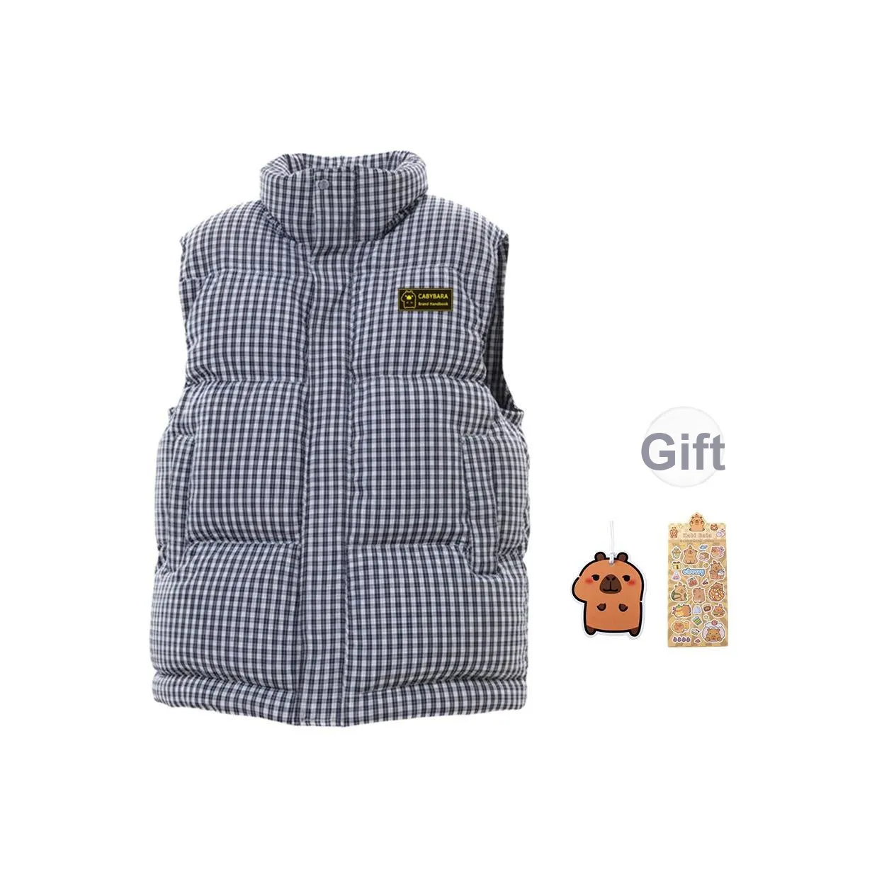 KAPIBALAXIAOHUANGTUN Жилет Унисекс