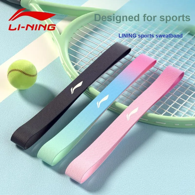 LiNing Sweatbands Elastic Basketball, Running, Fitness, Yoga Unisex-6