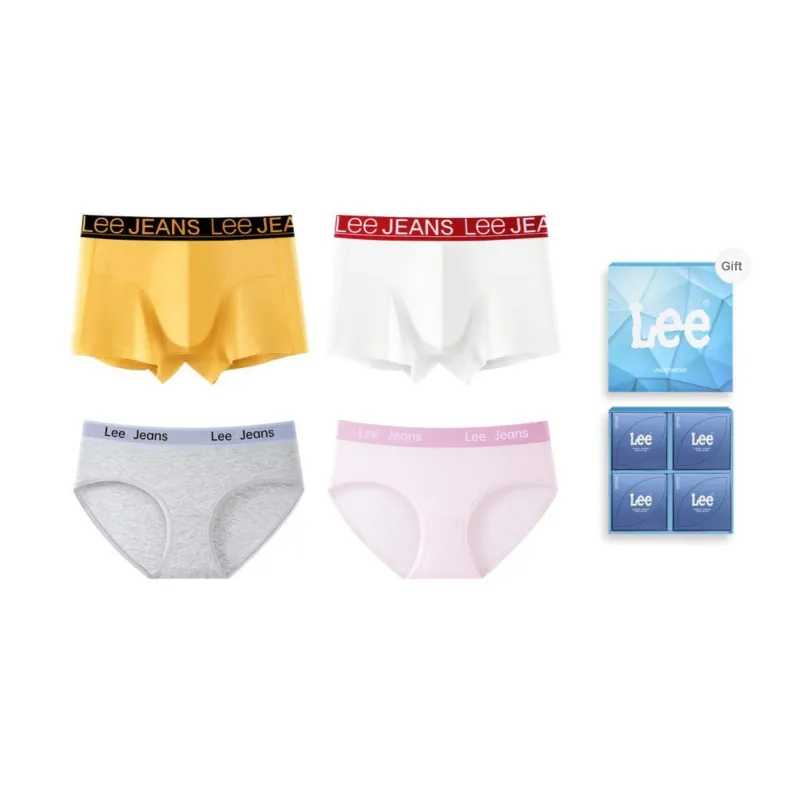 Lee 101 Years Commemoration Collection Underwear Gift Box Unisex 4 Pack-23