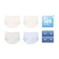 Soft Mist Coffee+Soft Mist Coffee+Light Mist Gray+Glacier Blue (Box 4 Pack)