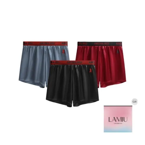 Lan Miao Boxer Shorts Men's Shopping Bag 3 Pack
