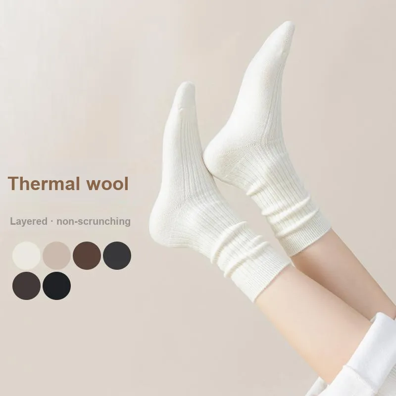 MIIOW Knee High Socks Women's 3 Pack-2
