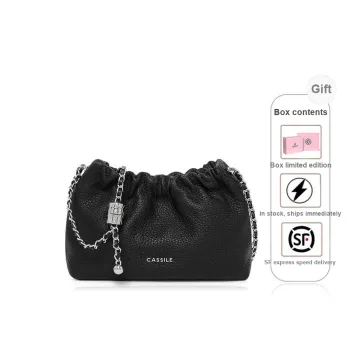 CASSILE Cow Leather Purse, Crossbody Bag, Small Bag, One Shoulder Bag Small Size Women's Multicolor
