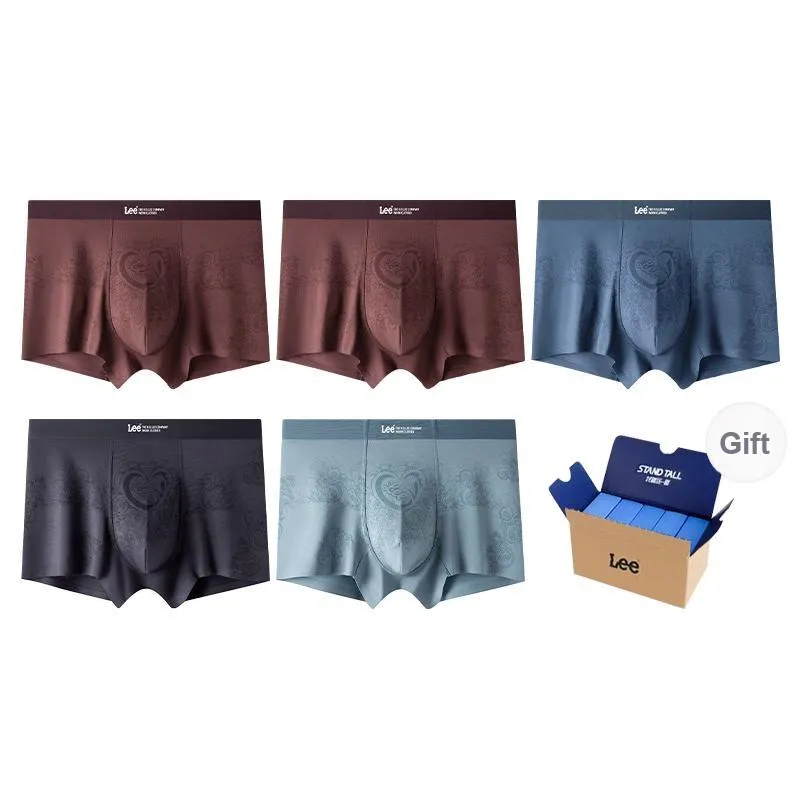 Lee Classic 101 Underpants Men's Box 5 Pack-0
