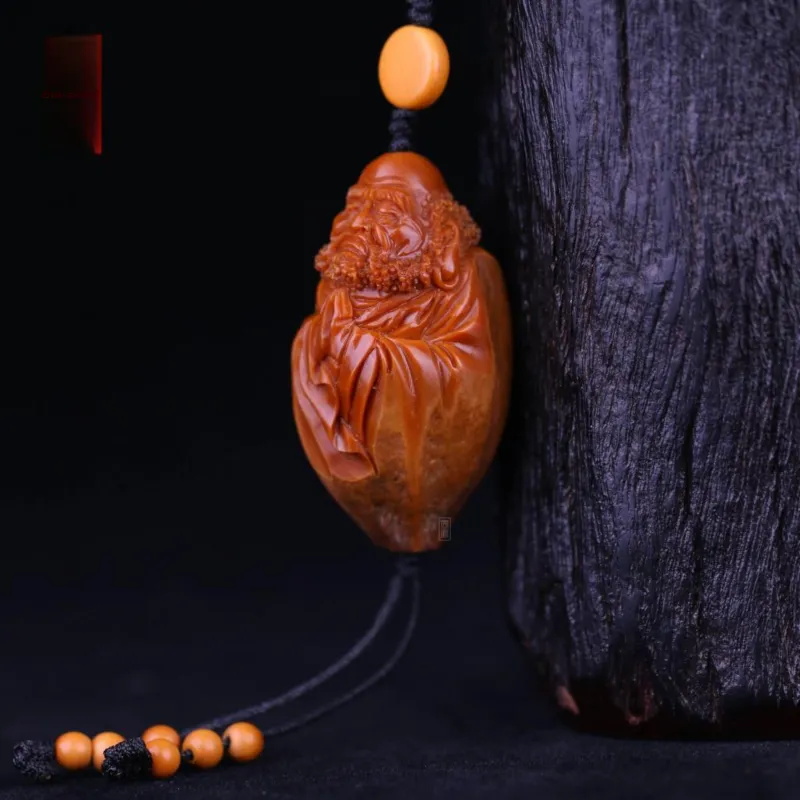 ZHOUPAI Olive Pit Pendants Unisex-2