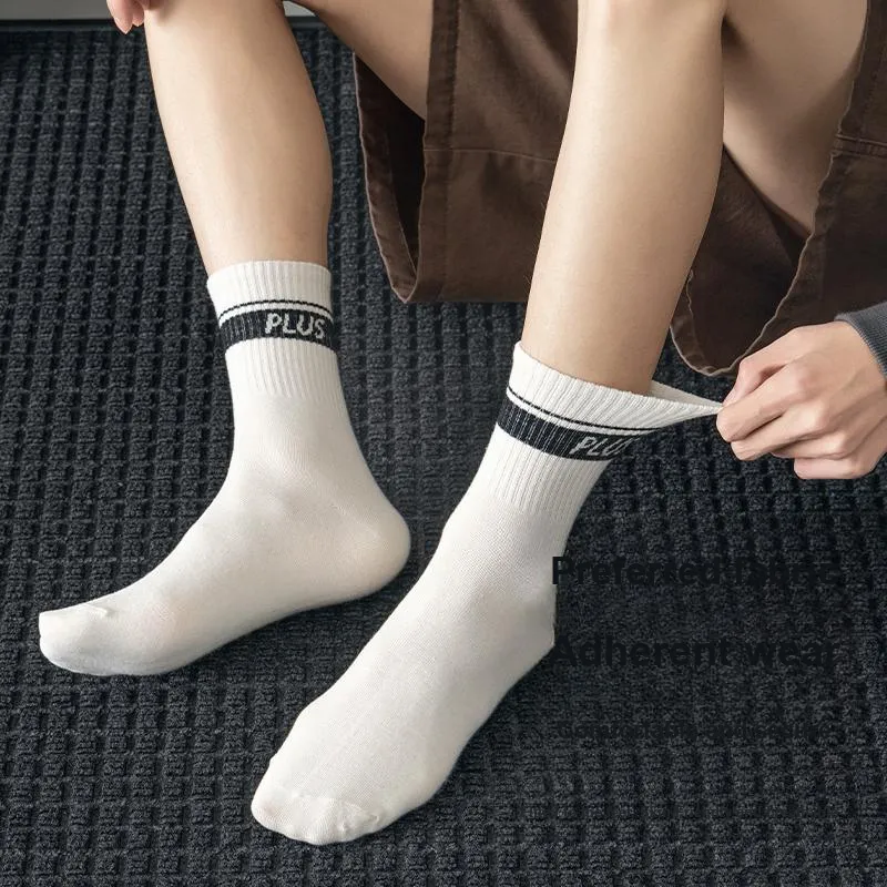 Cotton Gene Mid Calf Socks Unisex Combo Set-4