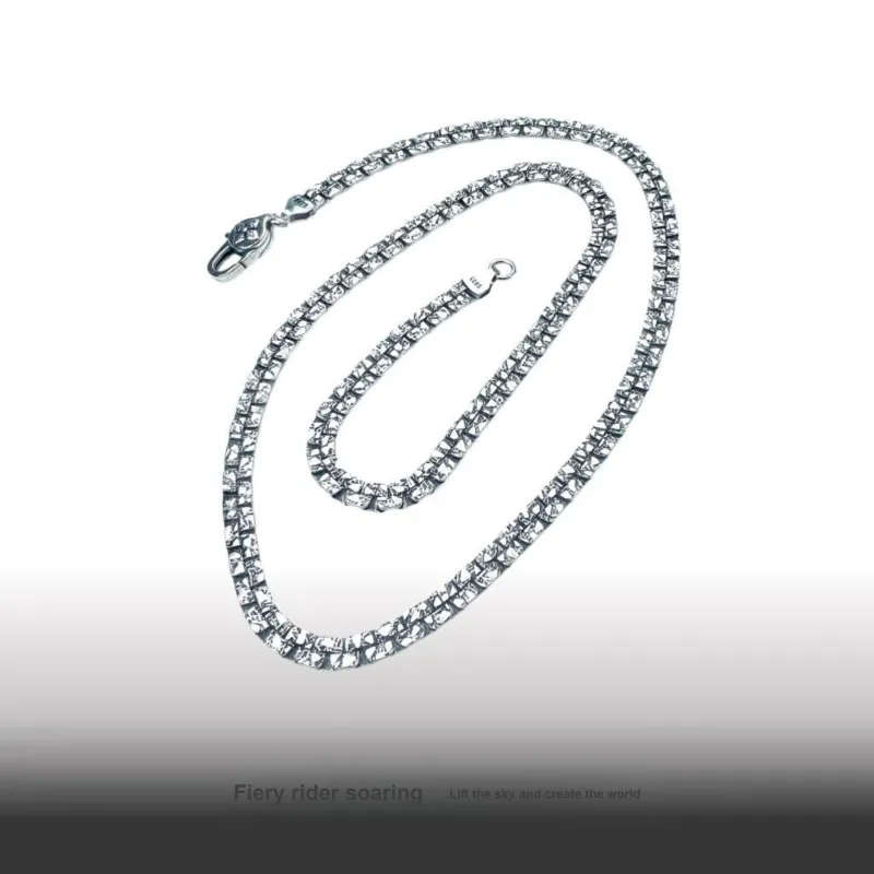 SHIYI N CIFANG 925 Sterling Silver Necklaces Men's-1