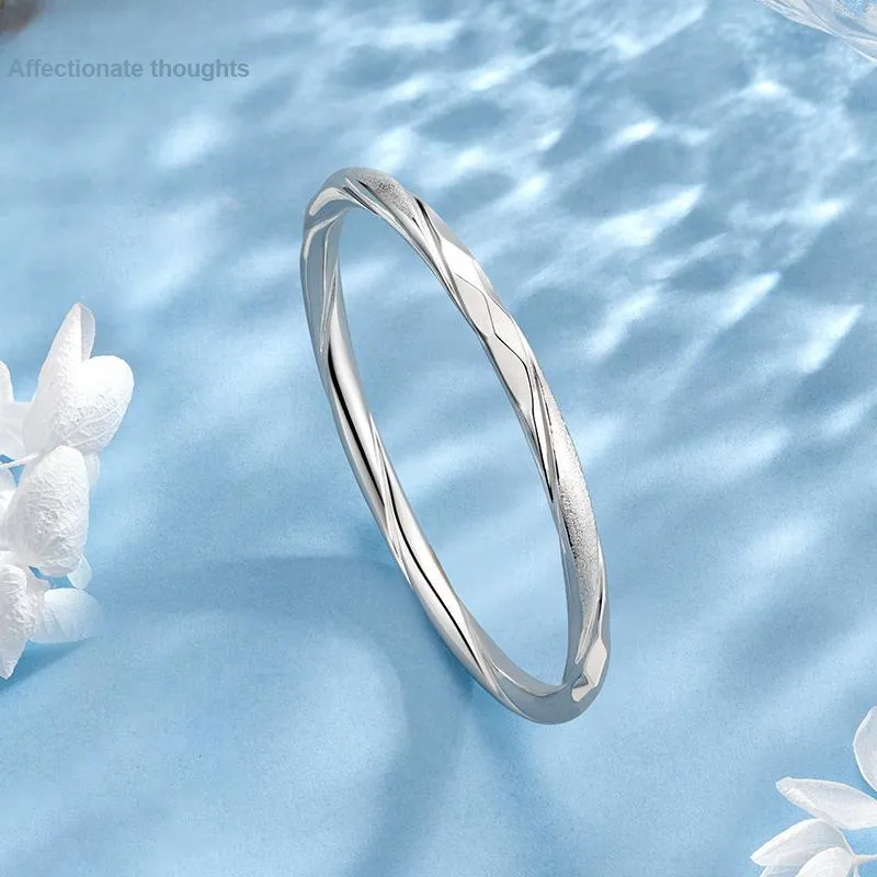 Sentimentality 9999 Fine Silver Bangles Women's-1