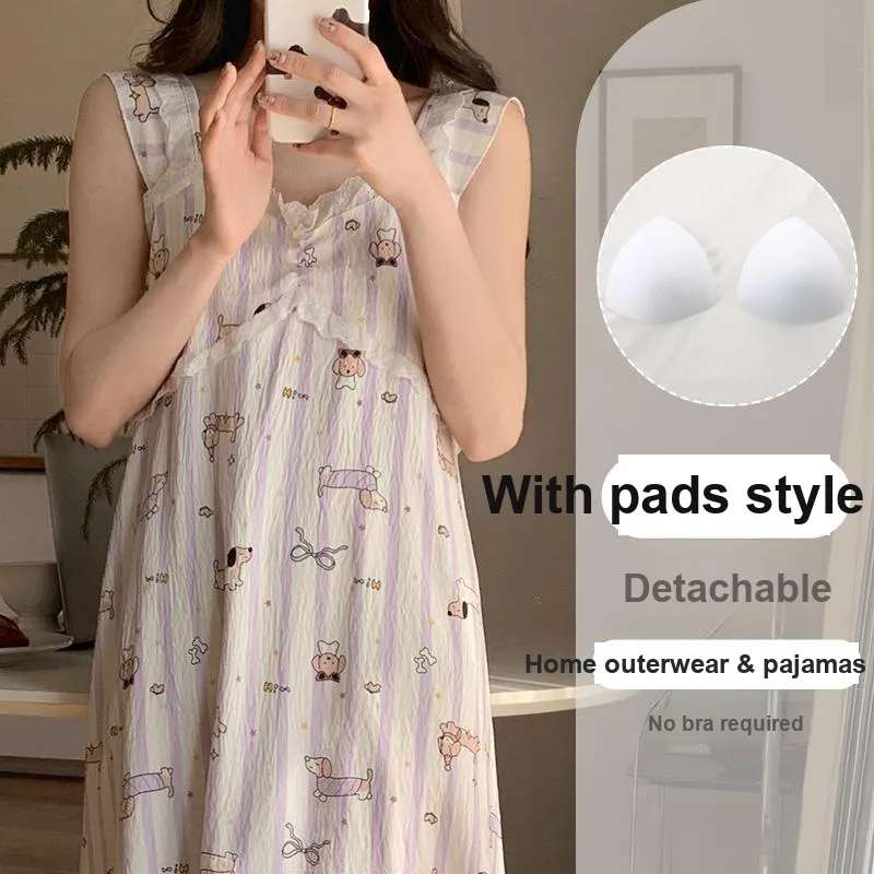 OUSHIBO Nightgown Women's Image Color-1