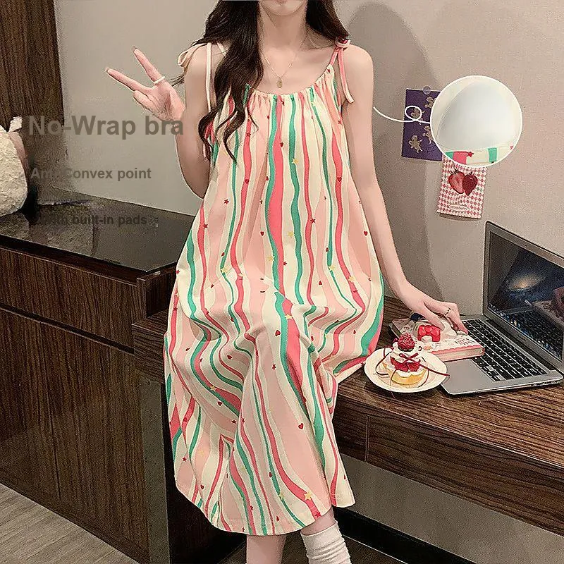 XISHE Women's Nightgowns-3