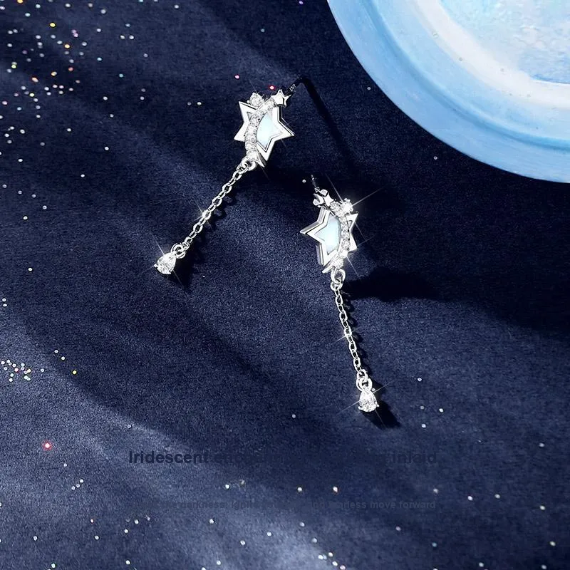 R Z Y S925 Stud Earrings Women's-2