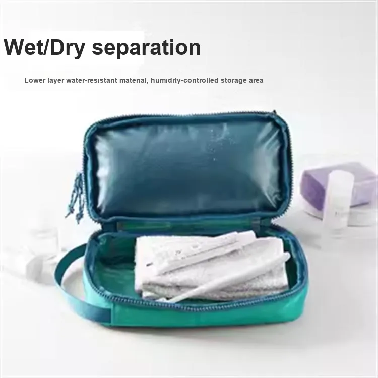 M Square Polyester Toiletry Bag Regular Unisex Multicolor-25
