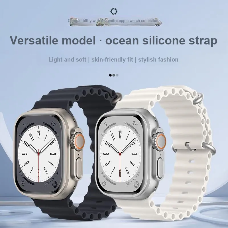 CHRROTA All Compatibility Watch Band 46mm Silicone Material-1