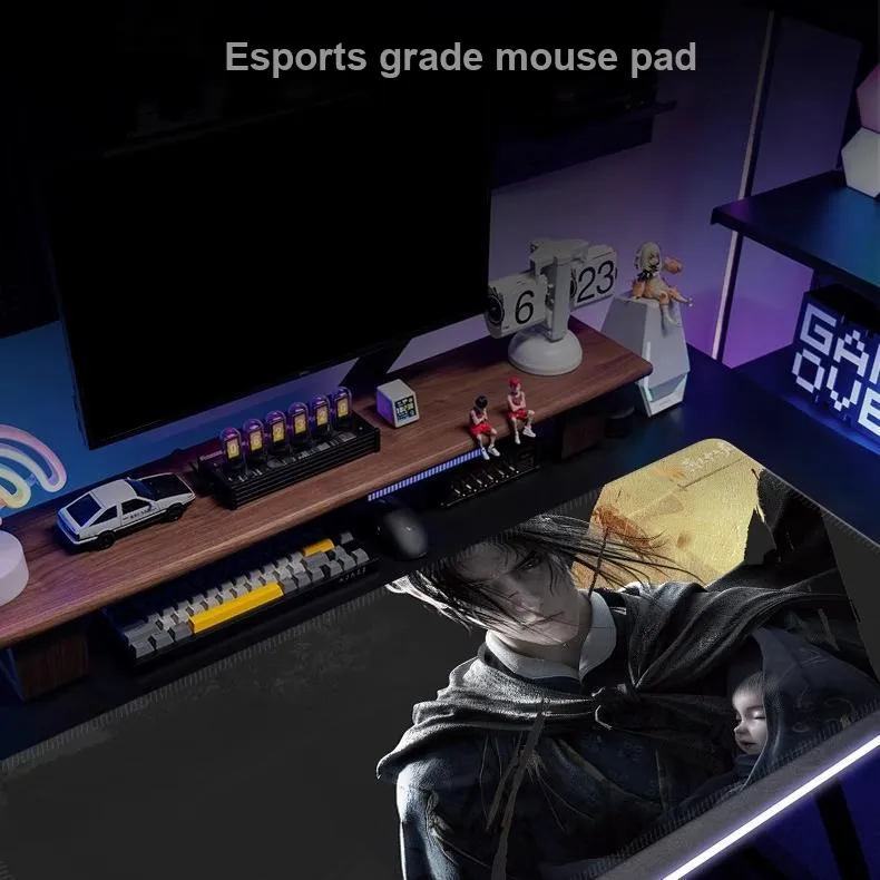 DANYIN Extra Large Yan Yun Sixteen Sounds Esports Mouse Pad Anime Slip Resistant Good Looking Keyboard Pad Mouse Pads-2
