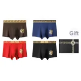 Dark Brown/Royal Blue/Red/Black