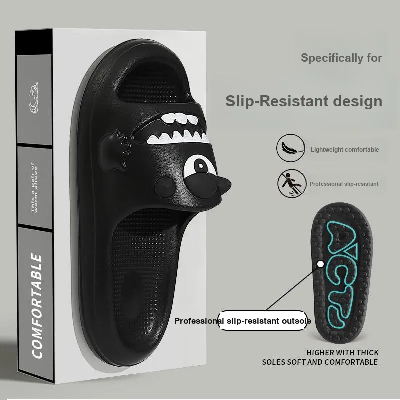 Foot Recreation Indoor Slippers With A Squashy And Bouncy Feel, Platform Design, Slip Resistant, Quiet For Bathroom Use-26
