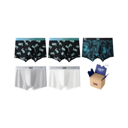 Модель совместного бренда Lee Sunset 1,0 Нижнее белье Подарочная коробка Мужской 5 пар