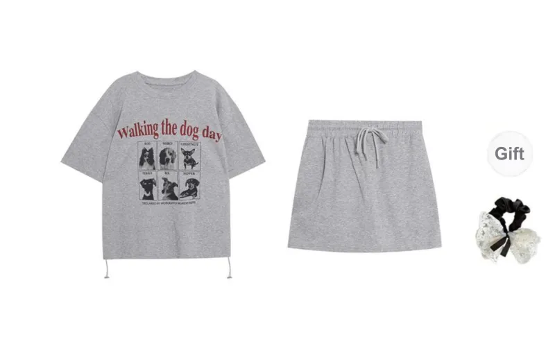 PAVEA Two Piece Skirt Sets Women's-6
