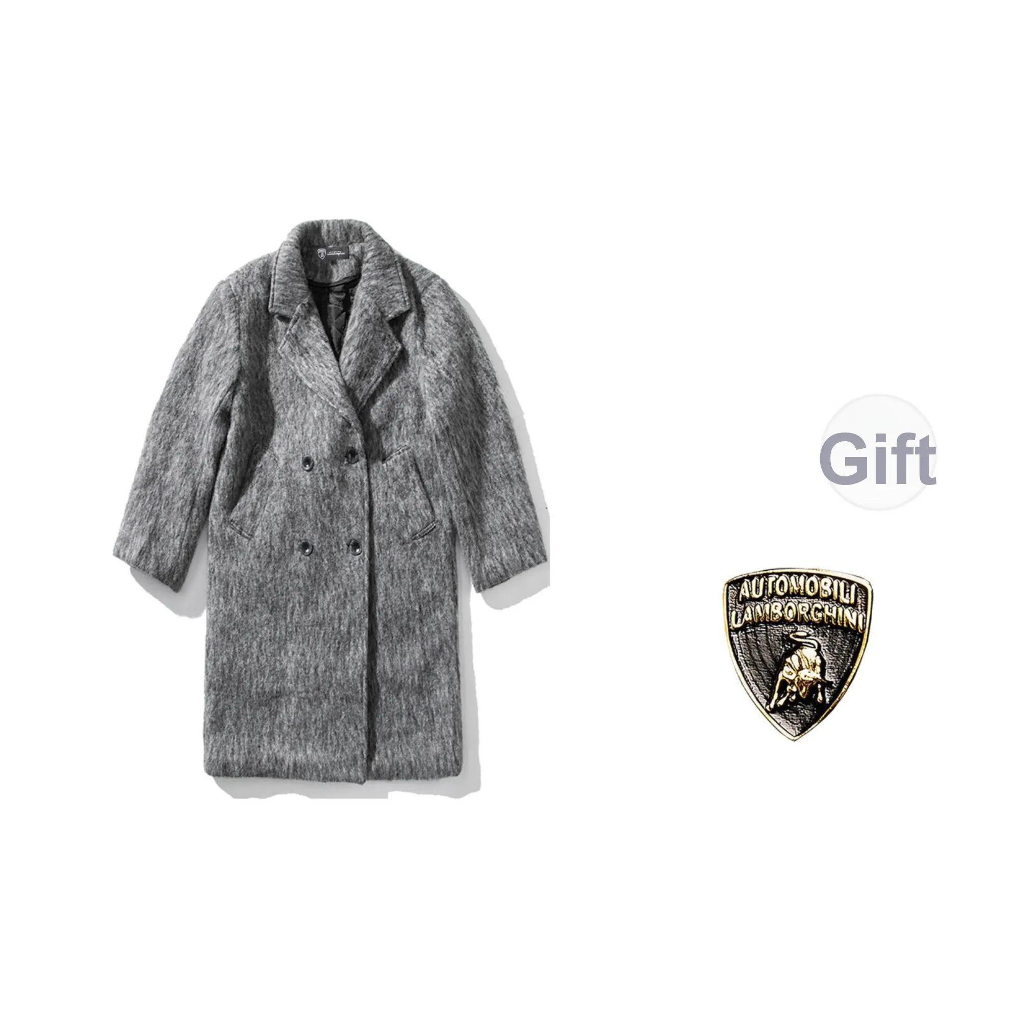 AUTOMOBILI LAMBORGHINI Пальто Унисекс