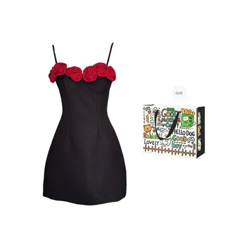 BVODE Черные Женские Слиплатья