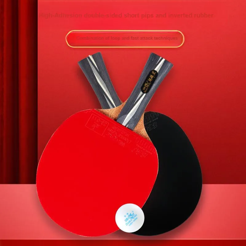 DOUBLEFISH Ping Pong Paddles Unisex All Wood-1