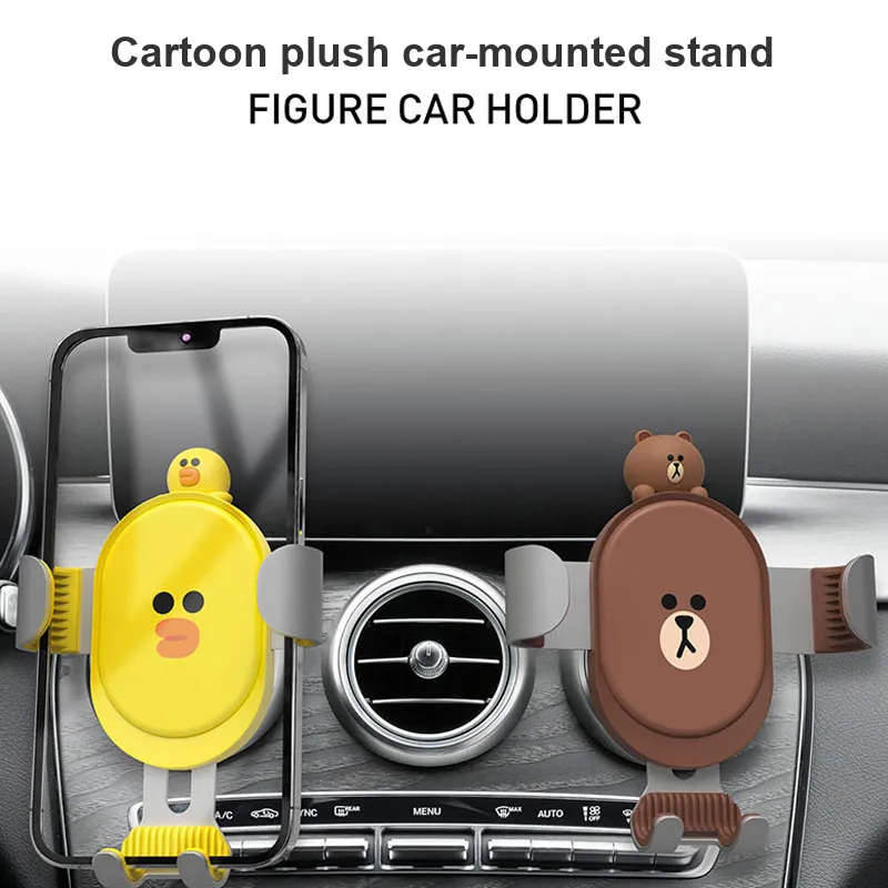 LINE FRIENDS Brown Bear Phone Stands-4